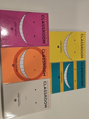 Assassination Classroom Manga Volumes 1-5